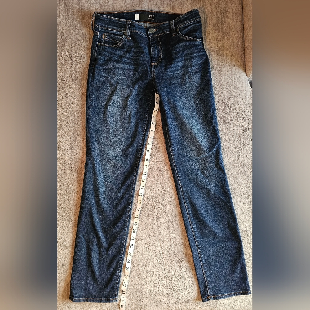 Kut from the Kloth Mid Rise Catherine Boyfriend Jeans Size 4